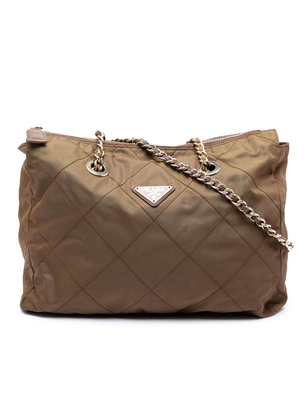 Prada Chain Shoulder Bag Quilted #266683P92B